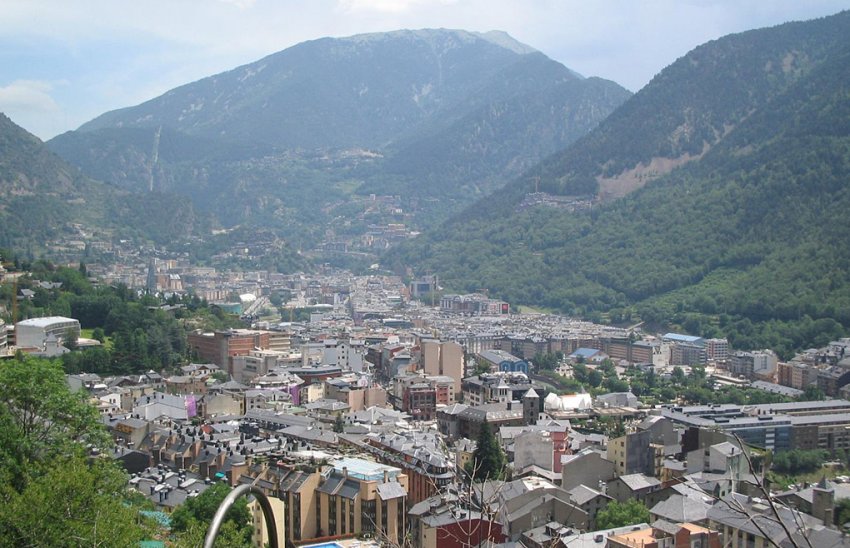 Andorra la Vella - capital city of Andorra