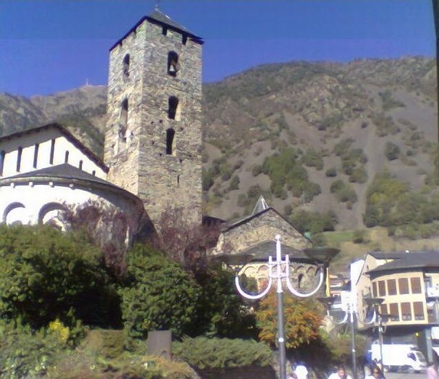 St. Esteve Church in Andorra la Vella