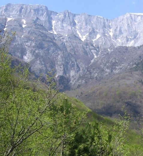 Solunska Glava in the Jakupica Range in Macedonia