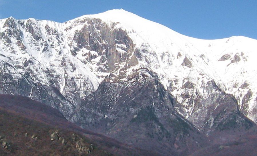 Solunska Glava ( 2540m ) in the Jakupica Range in Macedonia