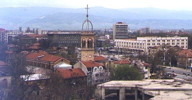 City of Plovdiv in Bulgaria