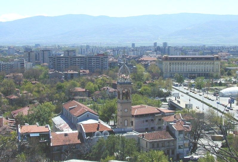 City of Plovdiv in Bulgaria