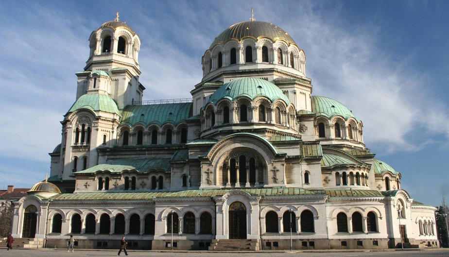 Alexander Nevsky Memorial Church in Sofia ( Sofiya ) in Bulgaria