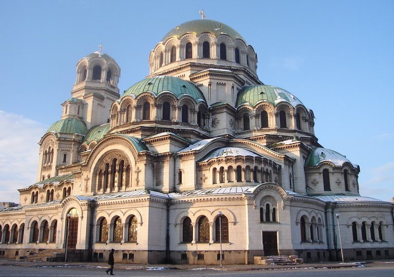 Alexander Nevsky Memorial Church in Sofia ( Sofiya )