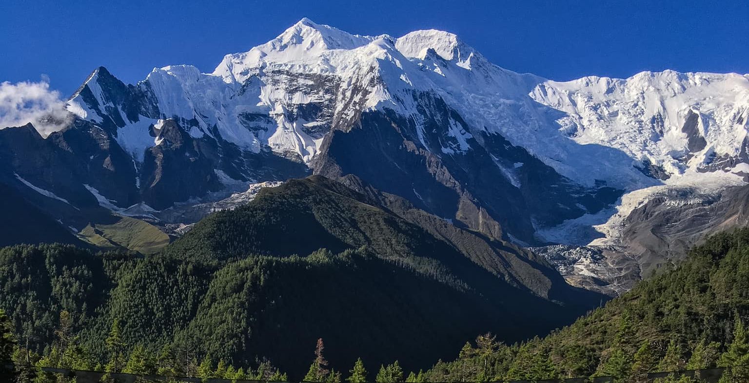 Annapurna  II above Manang Valley