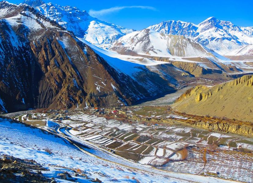 Kagbeni in Upper Kali Gandaki Valley