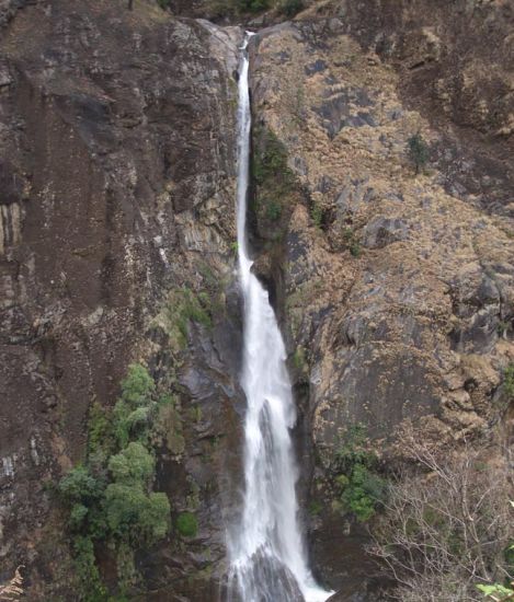 Waterfall in the Marsayangdi Valley