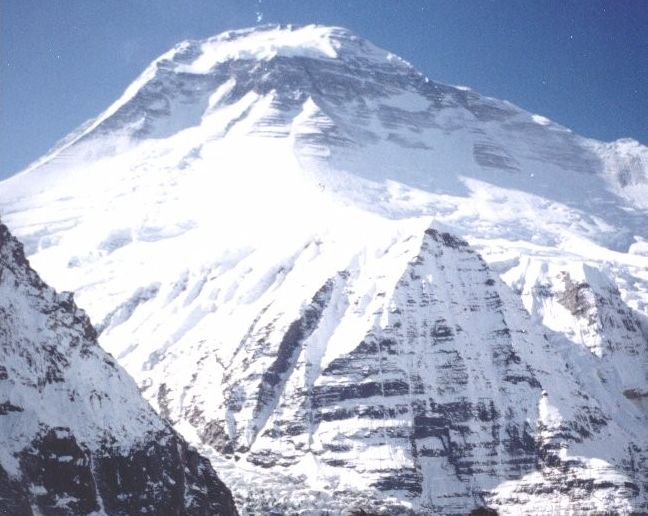 Dhaulagiri I on ascent to French Pass