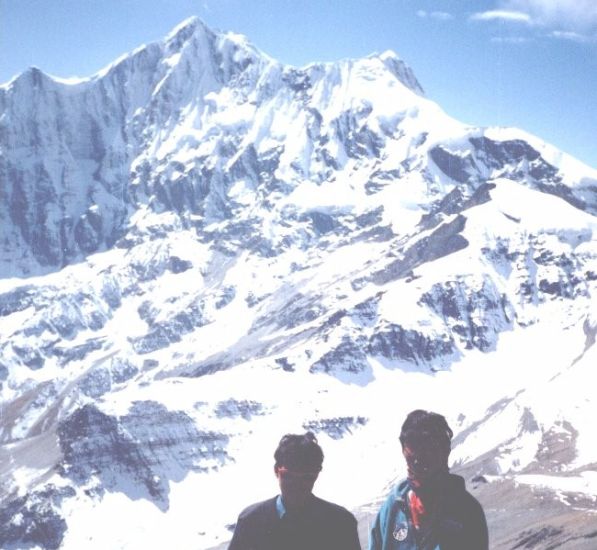 Tukuche Peak from top of Thapa Peak
