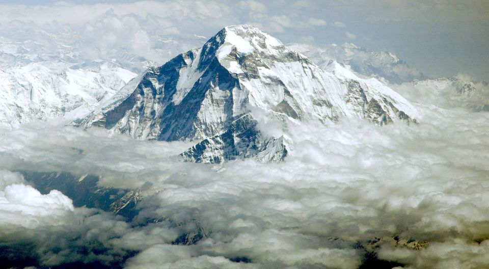 Aerial view of Mount Dhaulagiri I