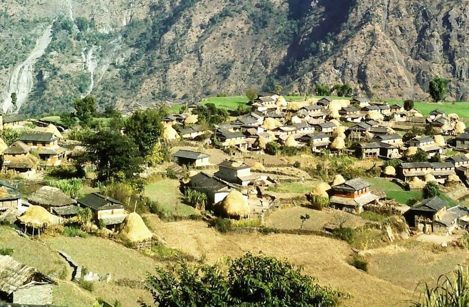Darapani Village in the Dhaulagiri Region