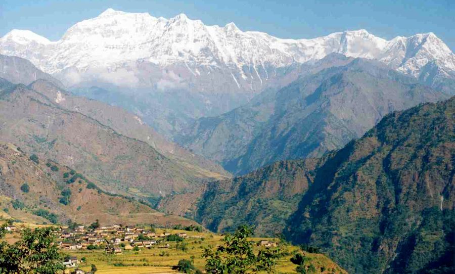 The Gurja Himal in the Dhaulagiri Region