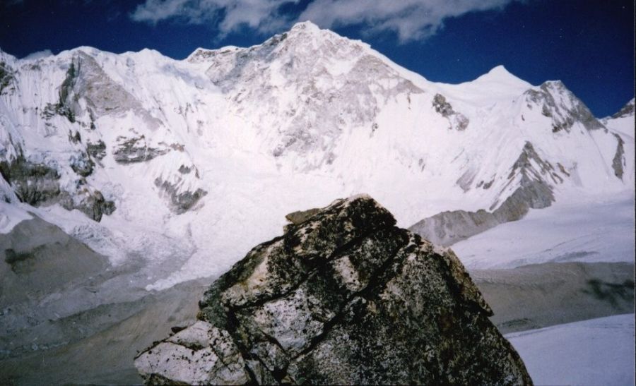 Mt.Baruntse from summit of Rock Peak