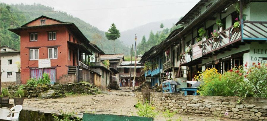 Shivalaya Village in the Solo Khumbu Region