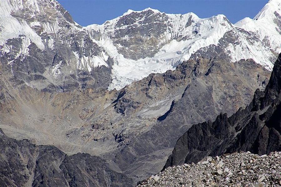 Langtang Himal on descent from Tilman's Pass