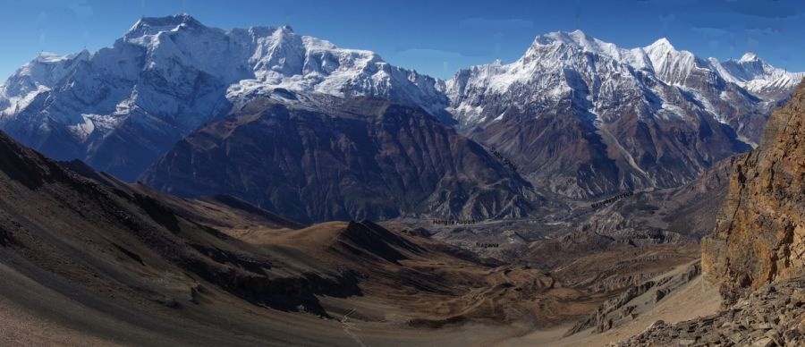 Annapurna Himal from Kang La