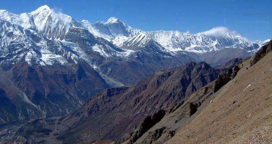 Annapurna Himal from Kang La