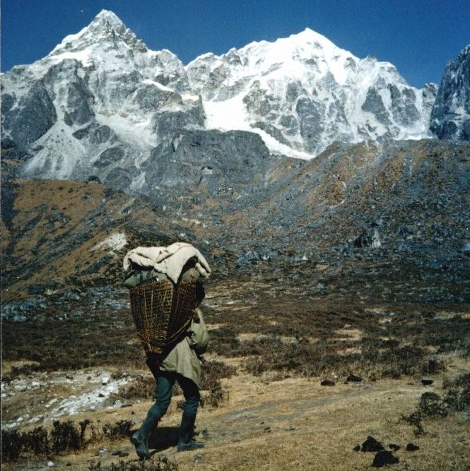 Approach to Yalung on the South Side of Mount Kangchenjunga