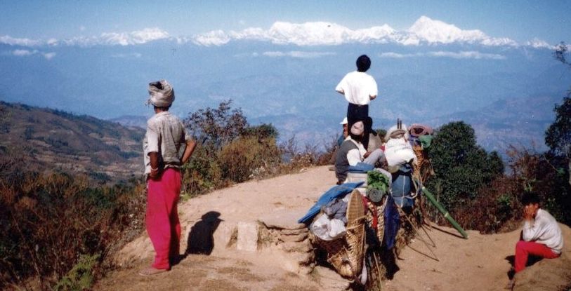 Makalu Himal from above Basantapur
