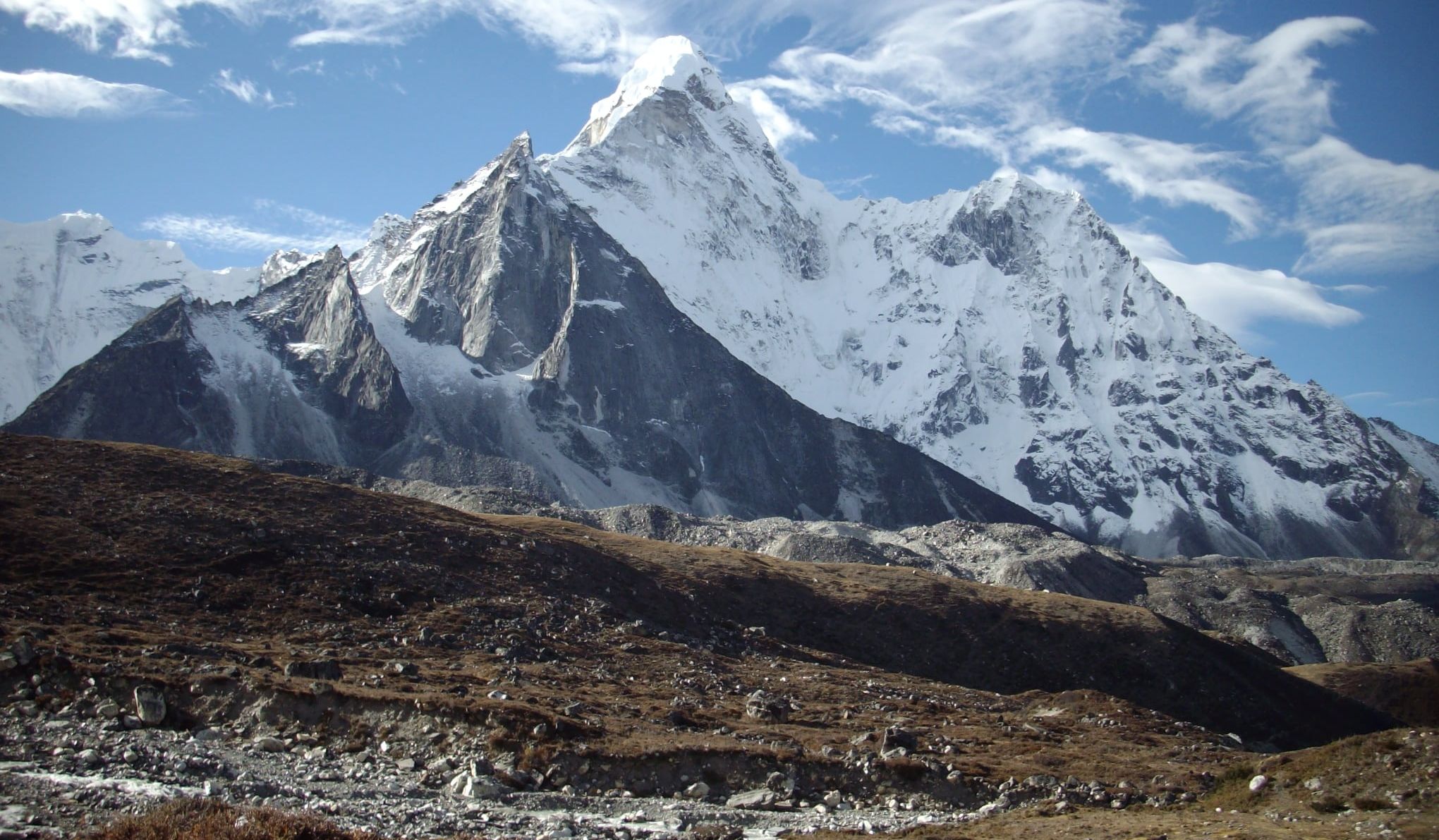 Ama Dablam above the Chhukung Valley