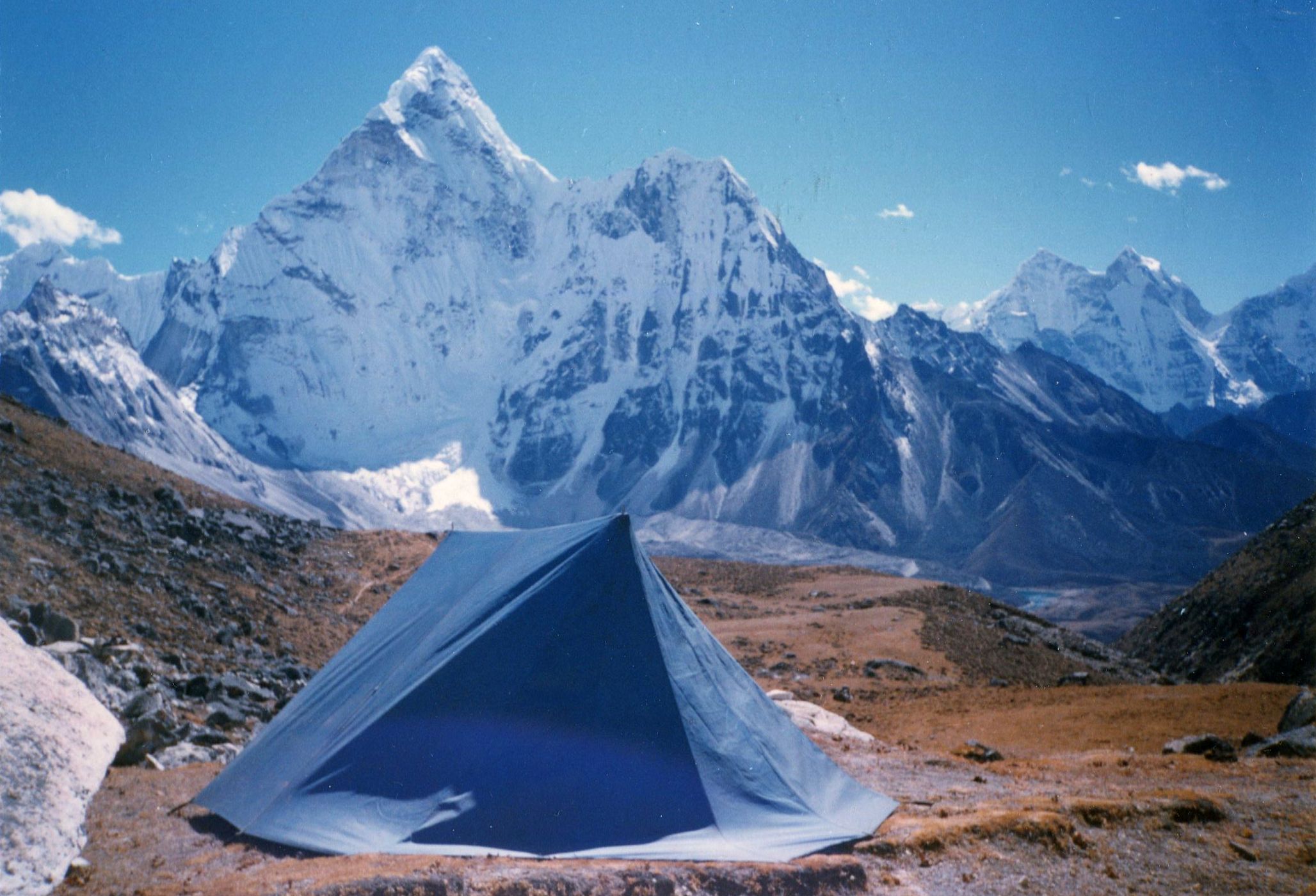 Ama Dablam above the Chhukung Valley