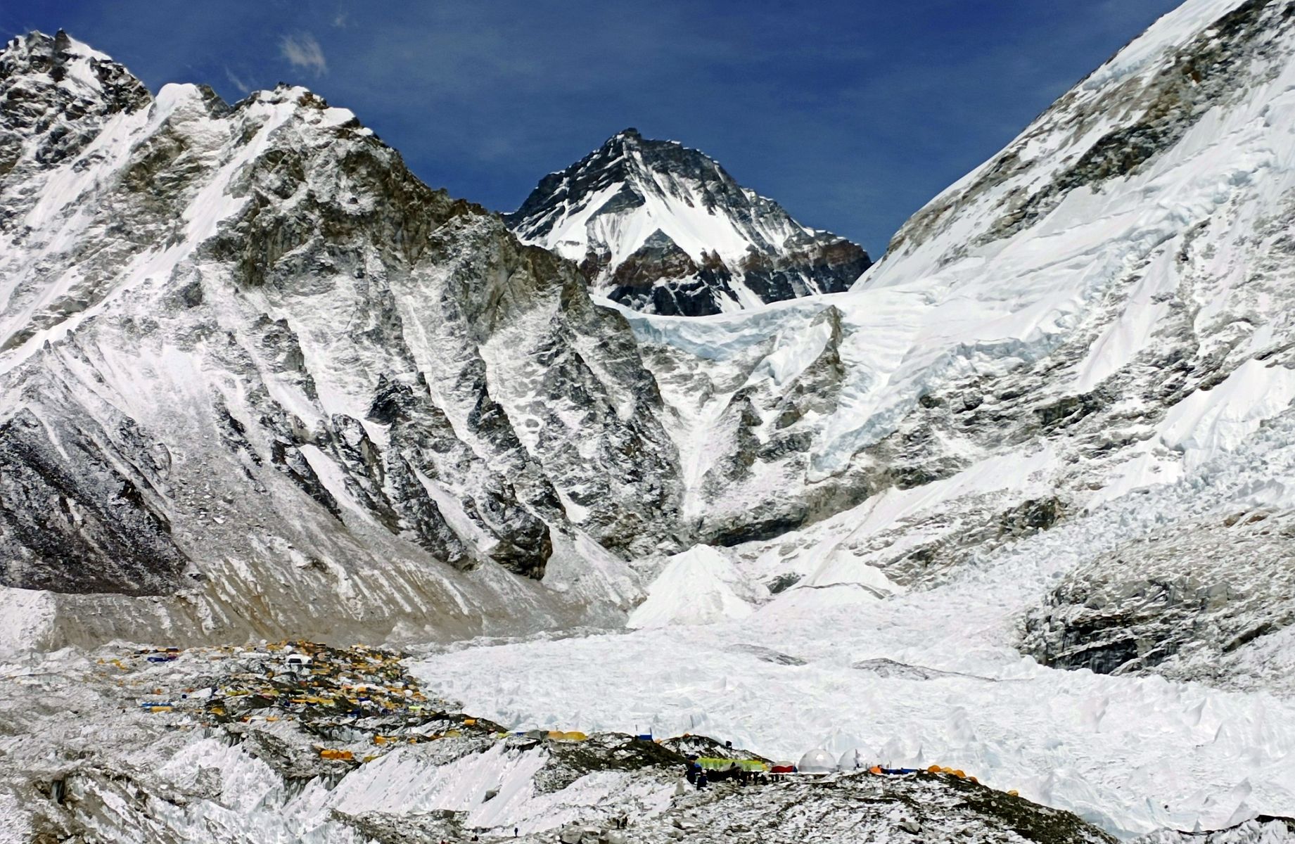 Lho La beyond Everest BC
