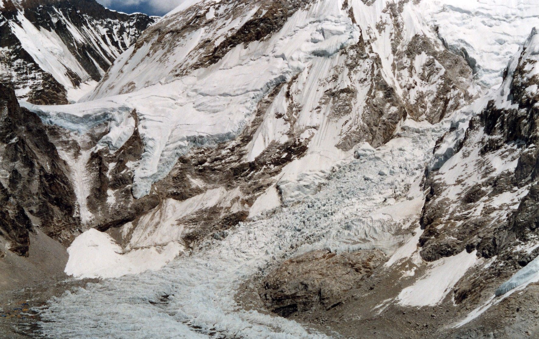 Lho La above Everest Base Camp on Khumbu Glacier