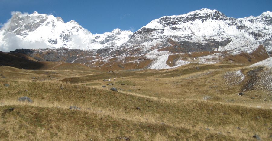 Annapurna Himal and the Lamjung Himal