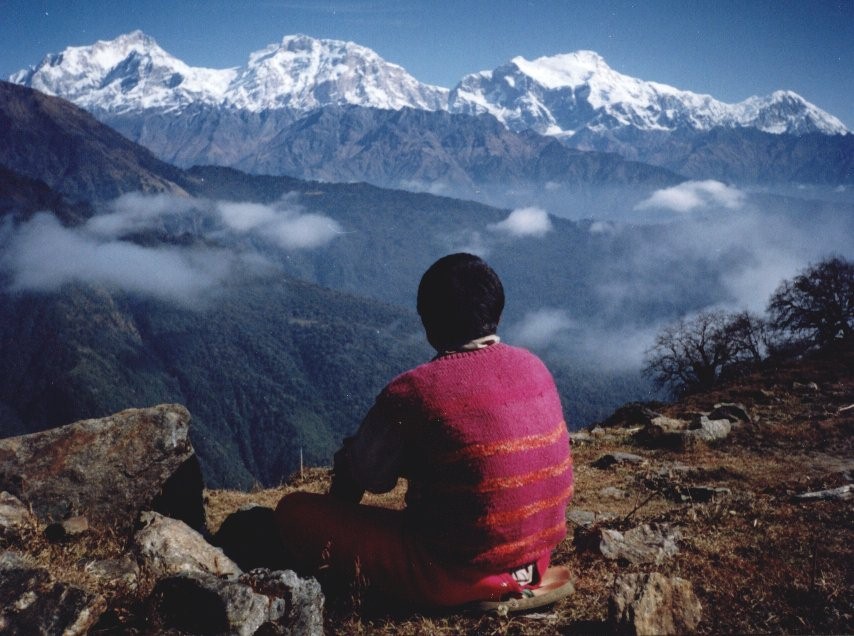 The Manaslu Himal - Mount Manaslu, Peak 29, Himalchuli and Baudha Peak