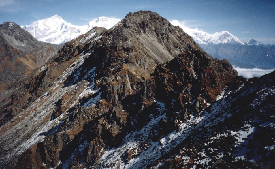 Rambrong Danda and Manaslu Himal
