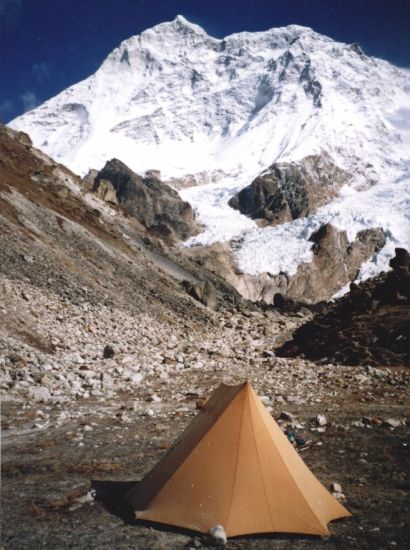 Base Camp beneath Mt.Makalu