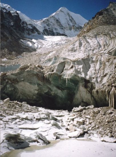 Sherpani Peak from Barun Glacier