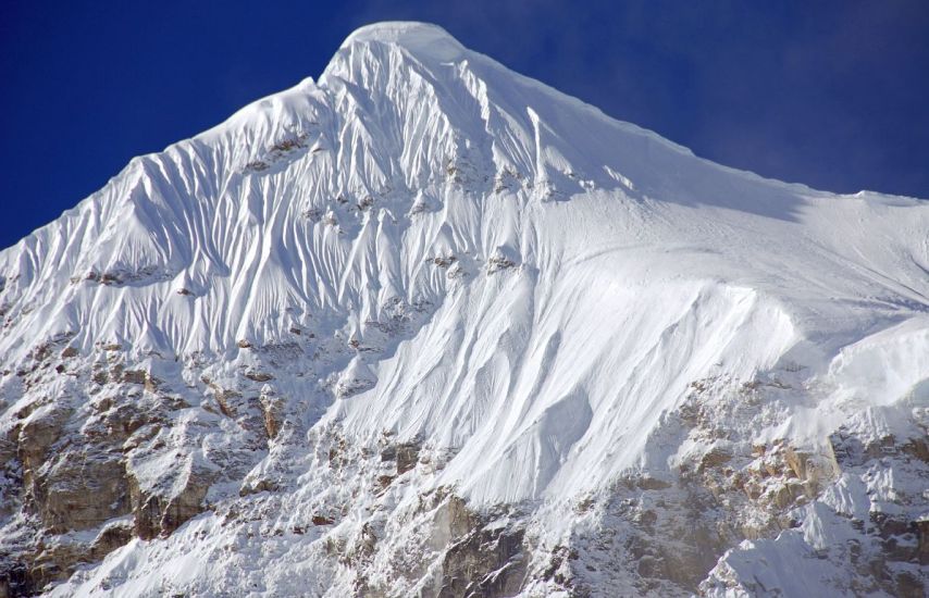 Peak 6 / Mount Tutse ( 6739m ) from the Barun Valley