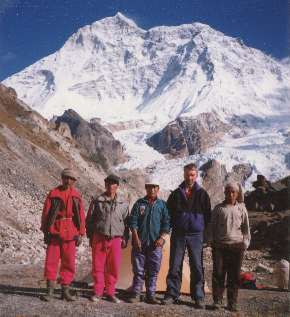 Mt.Makalu from Base Camp