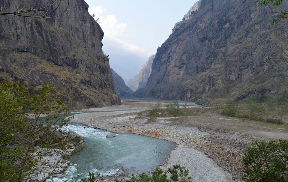 Buri Gandaki River Valley