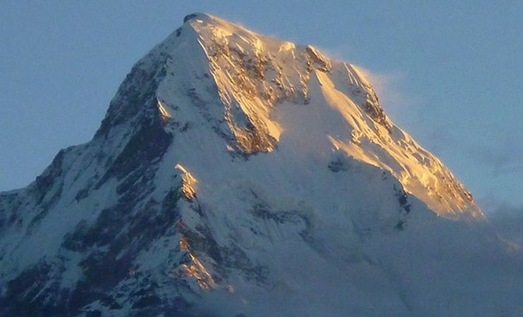 Summit of Annapurna South Peak
