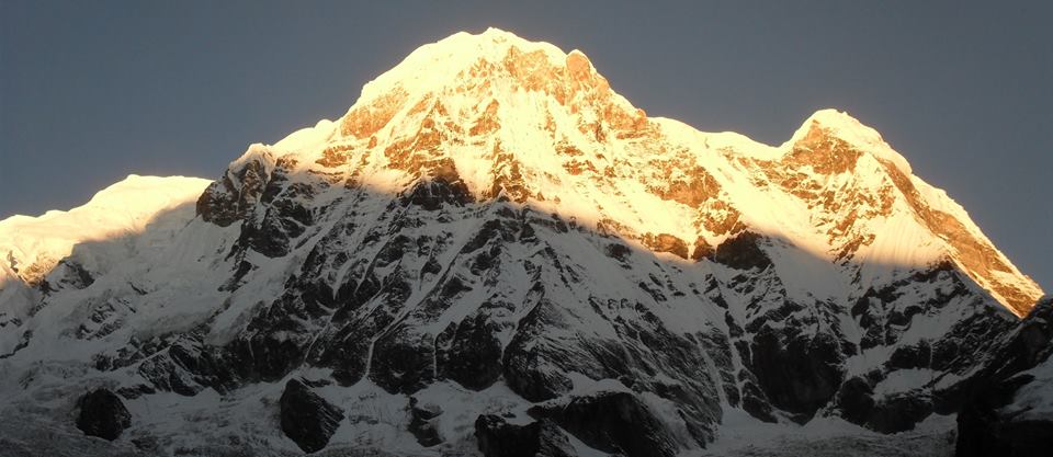 Annapurna South Peak and Hiunchuli