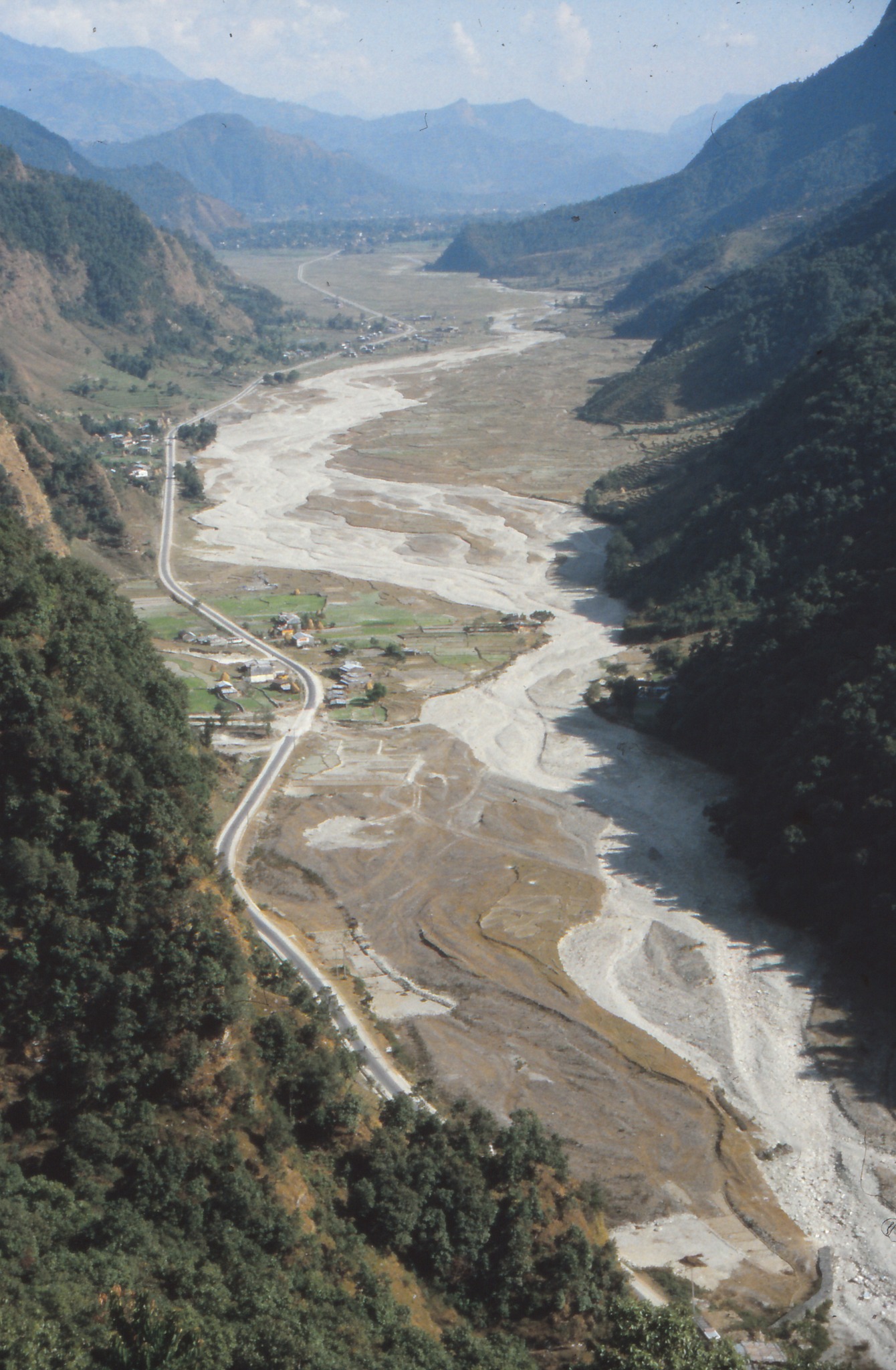Road from Pokhara