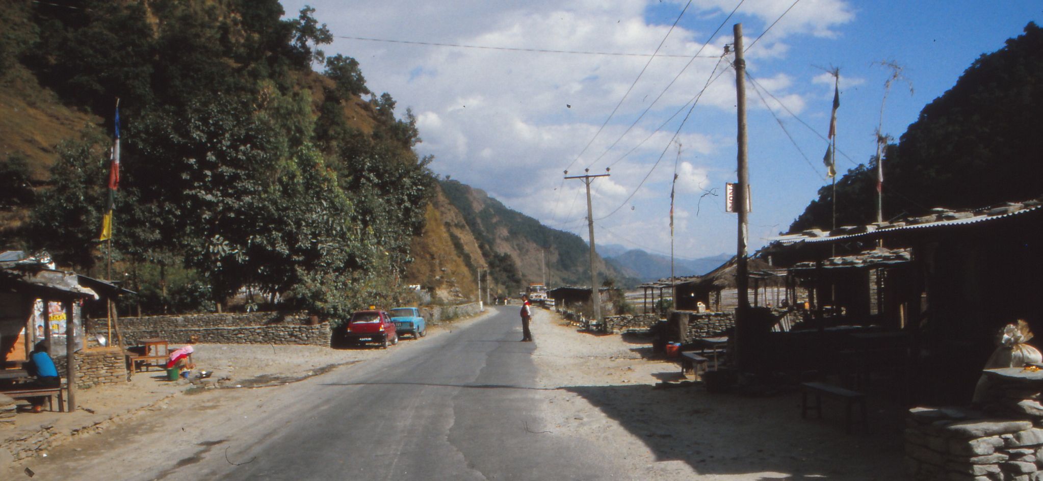 Roadhead for Dhampus Village