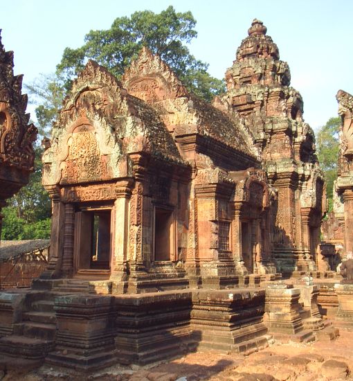 Banteay Srei Temple at Siem Reap in northern Cambodia