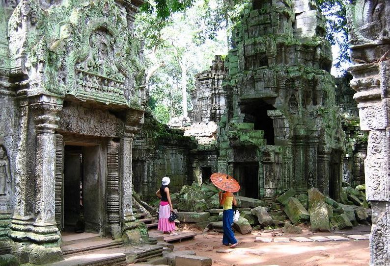 Temple at Siem Reap in northern Cambodia
