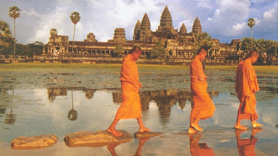 Angkor Wat Temple in
northern Cambodia