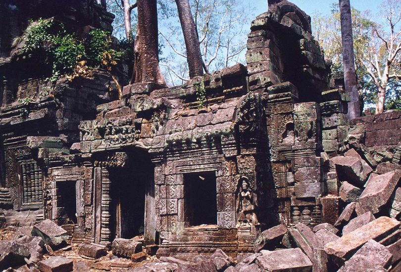 Ta Prohm Temple at Siem Reap in northern Cambodia