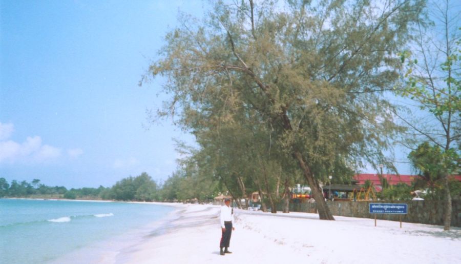 Sokha Beach at Sihanoukville on the South Coast of Cambodia