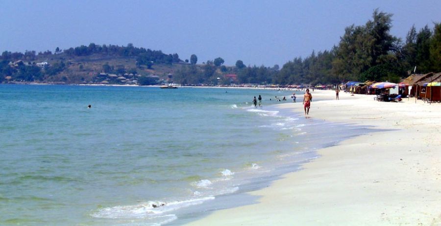 Occheuteal Beach at Sihanoukville
