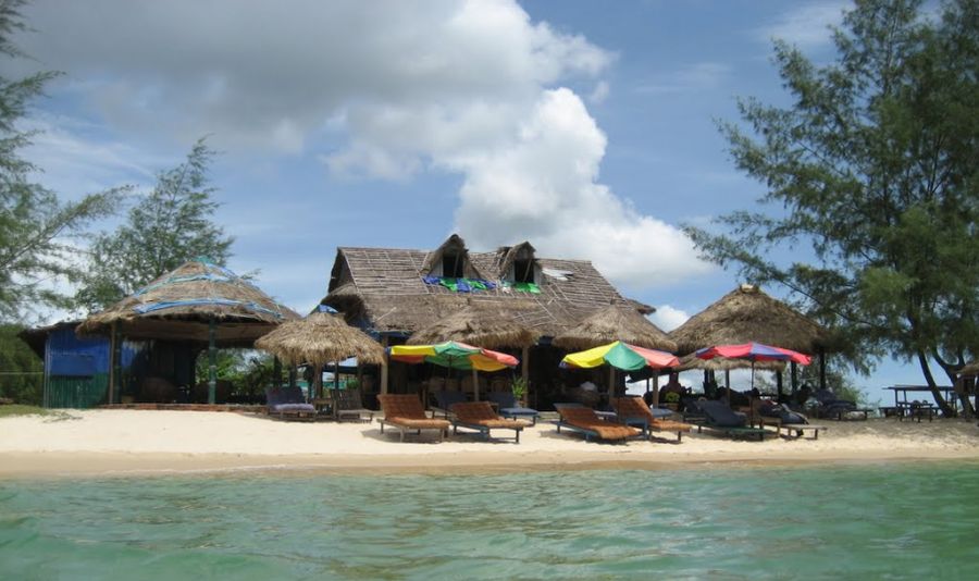 Otres Beach in Sihanoukville in Southern Cambodia