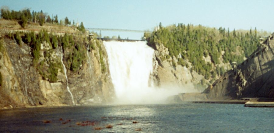 Montmorency Falls in Canada
