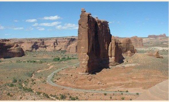 Tower of Babel in Arches National Park