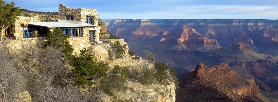 Wotan's Throne in the Grand Canyon from Look-Out Studio