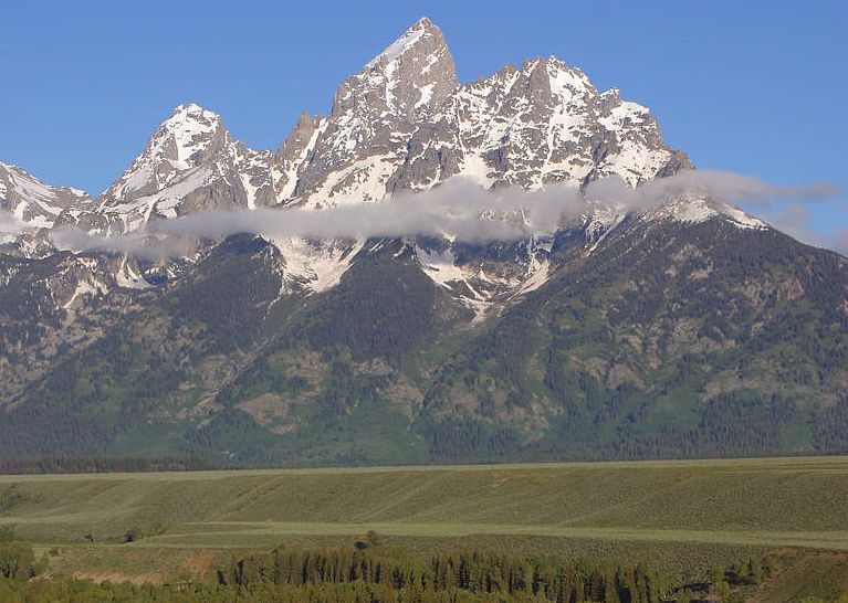 Rocky Mountains - Cathedral Group in Grand Teton National Park